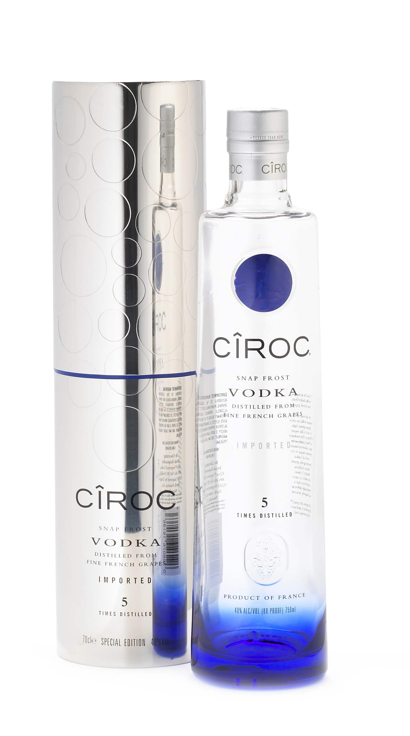 Ciroc Vodka Cylinder - GPA Global