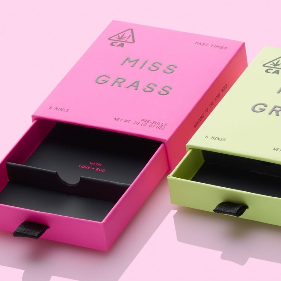 Miss Grass Pre-rolled Cannabis - Packaging