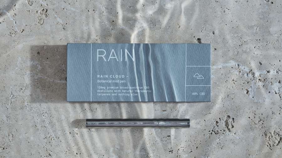 Rain Cloud Botanical Mist Pen - Cannabis Packaging