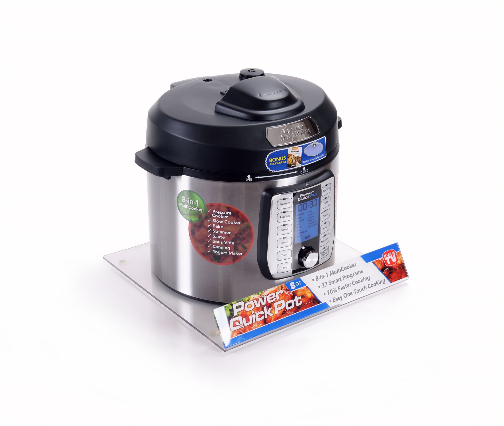 Power Quick Pot Pressure Cooker As Seen on TV