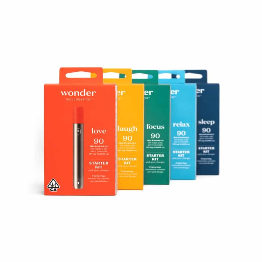 Wonder Wellness Co Microdose Starter Kit - Packaging